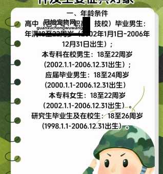 2024征兵条件及要求(  年龄、学历、身高都达标了吗)