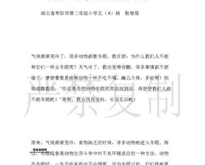 动物为什么要冬眠(还是为了寻找更温暖的家)