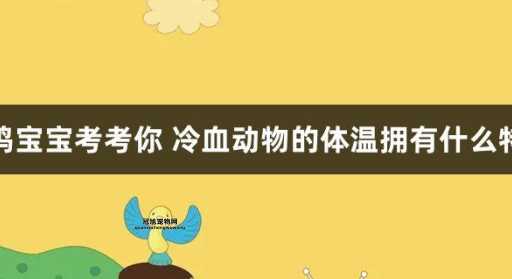 冷血动物体温特征(它们怎么度过寒冷的冬天)