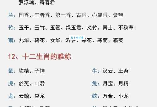 春花秋月代表什么生肖？民间说法大汇总！