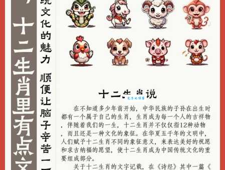 哪个生肖在原野上狂舞？趣味解读生肖文化