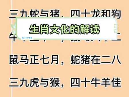 哪个生肖在原野上狂舞？趣味解读生肖文化