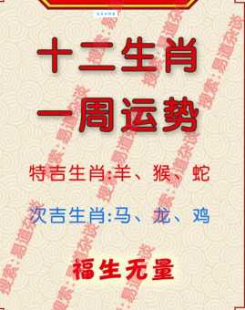 想知道包你中奖的生肖？赶紧来看答案！