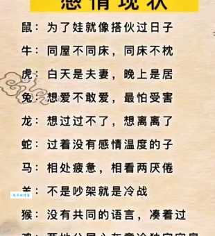 一夜成名是哪个生肖的特征？看看是不是你！