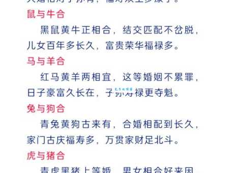 金童玉女打一生肖：揭秘最般配的生肖组合！