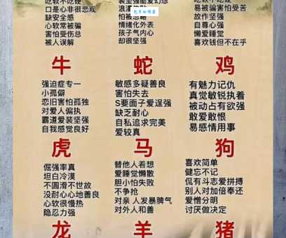 哪些生肖代表一身正气？揭秘生肖与性格的关联