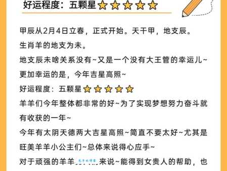 “羊羊得意”对应哪个生肖？属羊人的性格及运程分析