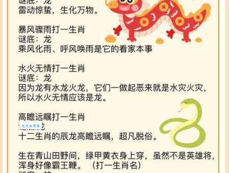 跋山涉水，哪个生肖最符合？趣味生肖谜题！