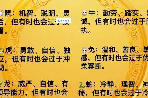 十二生肖中哪个最像“逗留不进”？趣味解读生肖特性