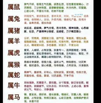 拓落不羁代表什么生肖？十二生肖性格大揭秘