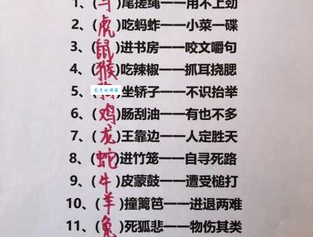 首当其冲打一生肖是什么动物？答案揭晓！