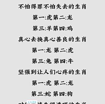 冷暖自知是哪个生肖？速来揭晓答案！
