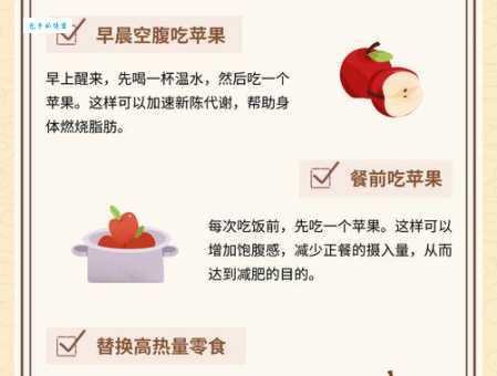 苹果减肥的正确方法：快速瘦身，健康又有效