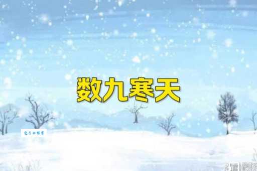 比冷还冷数九寒天，猜一个数字代表它。