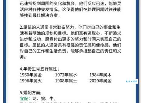 小鬼当家指的是什么生肖？详解生肖鼠的特性