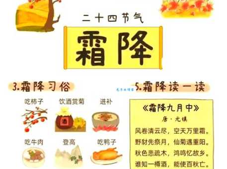 霜降节气：气温变化和传统习俗的深度解读