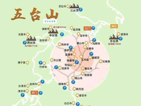 五台山具体位置在哪？详细地址及交通指南