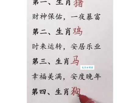 天下一家代表哪个生肖？答案让你意想不到！