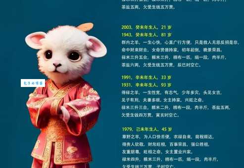 喜喜洋洋代表的生肖是哪个？看完你就明白了