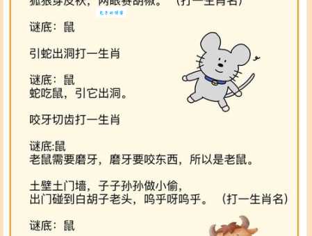 咬牙切齿是哪个生肖？详解谜底及寓意