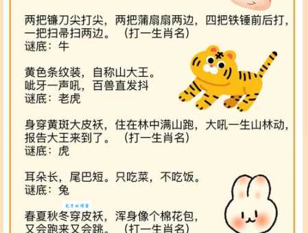 水月镜像谜语：猜猜是哪种生肖动物？