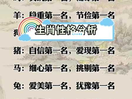 肆无忌惮的生肖动物是哪些？性格特点大揭秘！