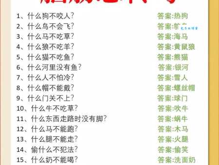 脑筋急转弯：凤头虎尾打一字，简单又有趣