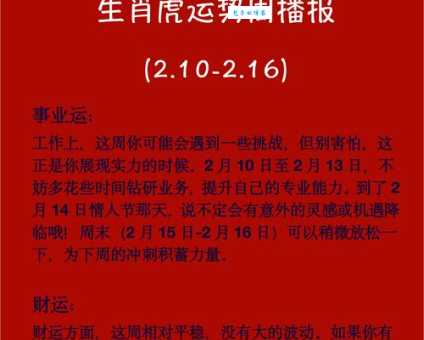 “虎虎生威”精准对应哪个生肖？详解生肖寓意和性格