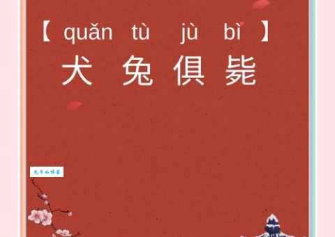 犬兔俱毙打一正确生肖是什么动物？