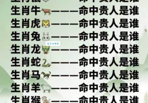 你知道横眉冷对代表什么生肖吗？看完你就懂了