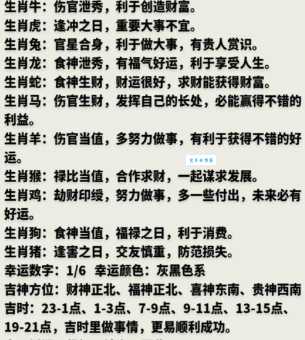 历世磨钝猜一生肖，哪个生肖最符合？