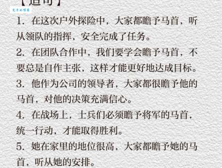 “瞻予马首”代表什么生肖？权威解读及分析