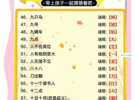 一道简单的字谜：多一半打一字，答案是什么？