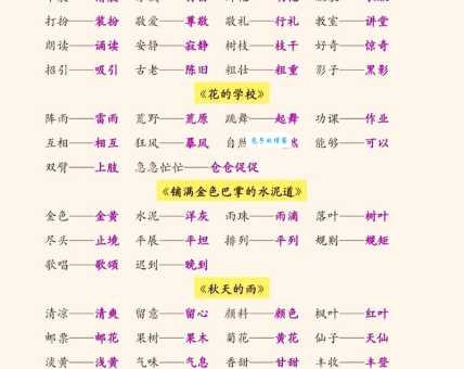 绚烂的近义词和反义词有哪些这些词你都知道吗