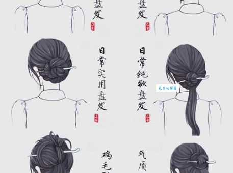 怎么用簪子盘头发简单又好看新手也能轻松学会