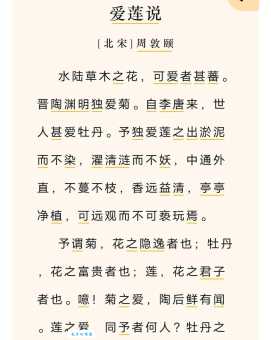 周敦颐简介爱莲说背后的理学大师生平事迹