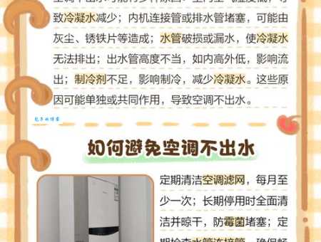空调不出水了是怎么回事儿 可能是这几种问题