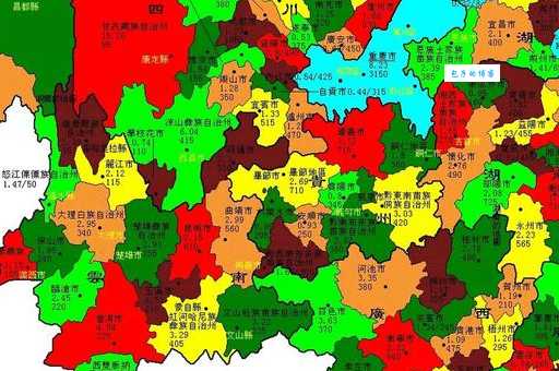 大西南具体指哪些省份 西南地区完整省份名单