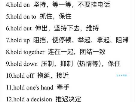 hold住是什么意思 教你三秒学会这个潮词