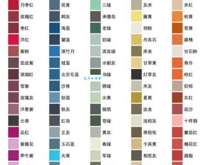 12种颜色是哪12种 生活中最常用的颜色介绍