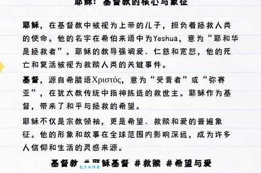 Jesus是什么意思 耶稣和基督有什么区别