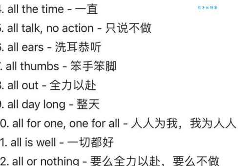 网络用语all in是什么意思 具体用法和例句分享