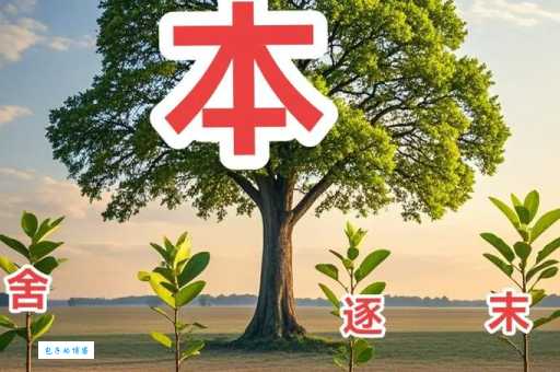 舍本逐末是什么意思 从成语看做事的基本原则