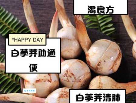荸荠的营养价值 这种白色果实竟富含这么多营养