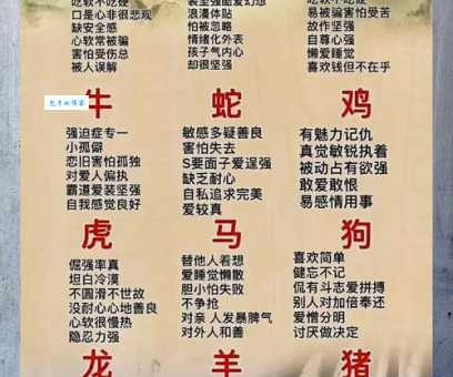 眼花缭乱打一个生肖谜语解析一次看懂