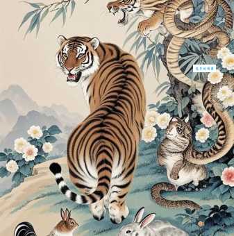 为虎作伥猜一生肖没想到这个动物和老虎最配