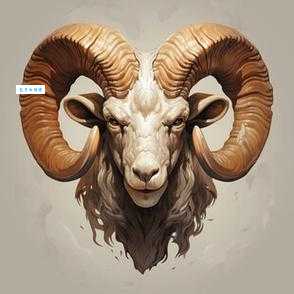 看中羊头两只角猜个生肖答案原来是它