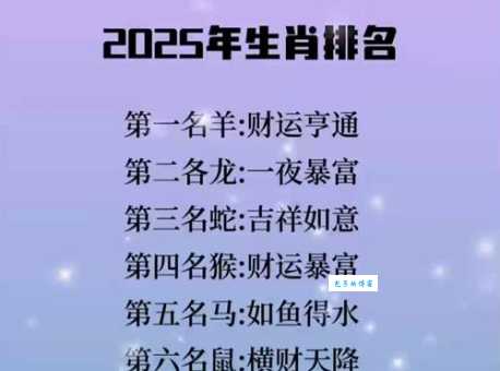 龙门三五有几高最佳生肖排行揭晓看看有你吗