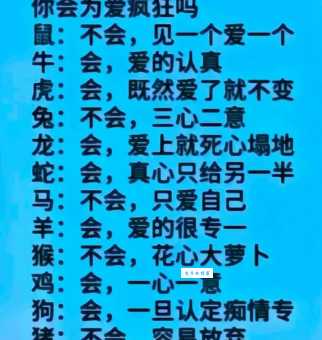 一心一意打一个生肖到底是哪个动物这么专一
