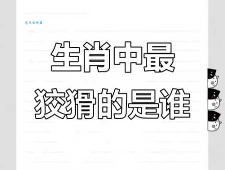 摸不着边是什么生肖 这些动物最让人猜不透